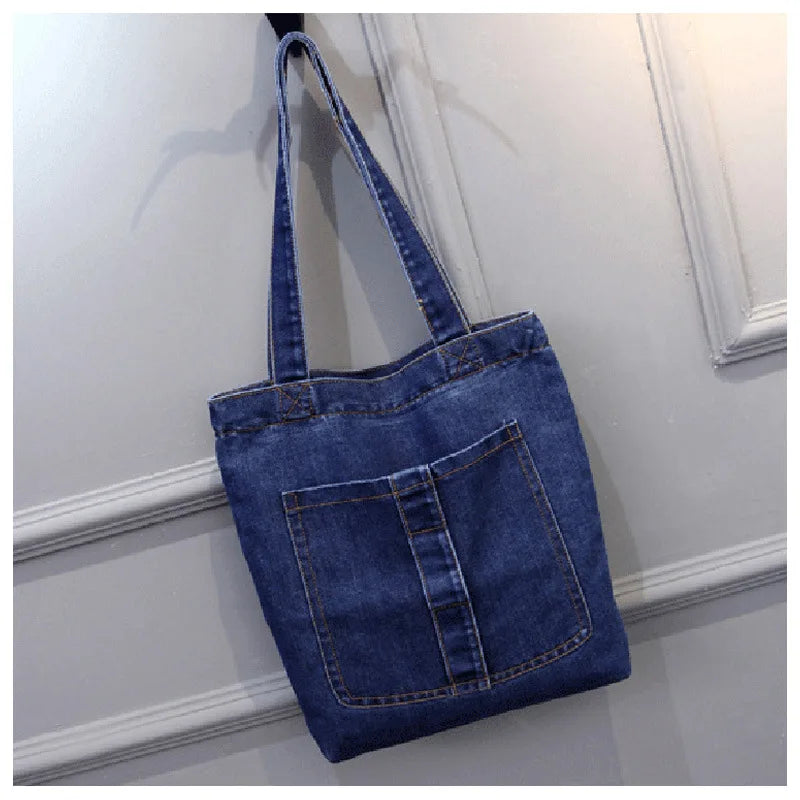 Large Capacity Women Shoulder Bags Wild Casual Handbag Street Canvas