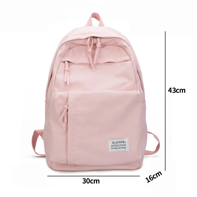 Large Girls School Bag For Teenagers Backpacks Nylon Waterproof Teen Student Boo