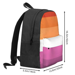 Lesbian Flag Expanded Backpacks Men's