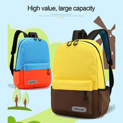 Colorful Student Backpack Lightweight Waterproof School Bag