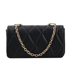Women's Plaid Messenger Bag Small Handbag Casual Chain CrossBody