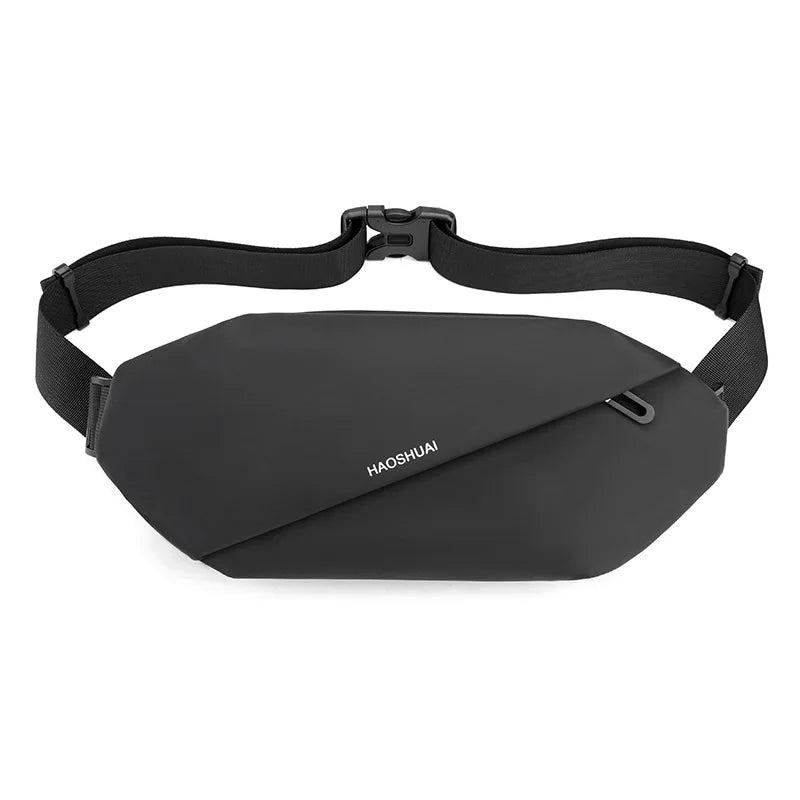 Men's Outdoor Mobile Phone Bag, Chest Bag, Multi-functional Fanny Pack