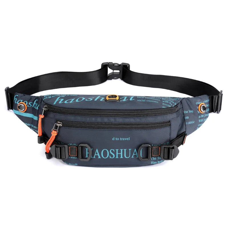 Men Sling Chest Bag Waterproof Outdoor Pockets Messenger Phone Pouch