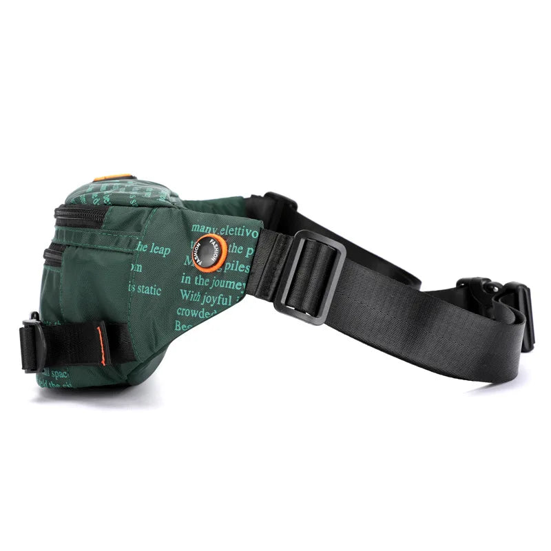 Men Sling Chest Bag Waterproof Outdoor Pockets Messenger Phone Pouch