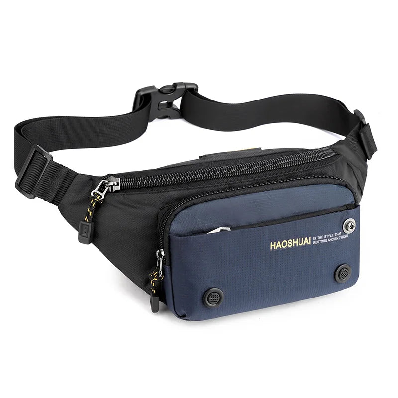 Men Casual Mobile Phone Messenger Shoulder Bag Chest Bag