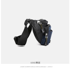Men Casual Mobile Phone Messenger Shoulder Bag Chest Bag