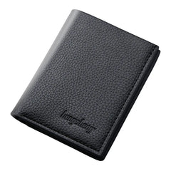 Men's Wallet Soft Leather Multi-function Wallet Tide Short Men's Wallet