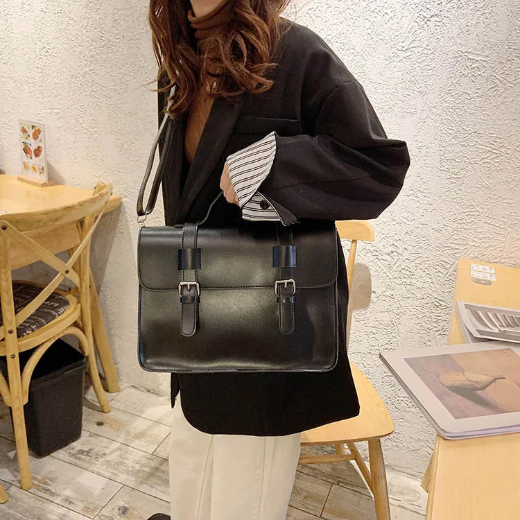 Women PU Leather Crossbody Bag Shoulder Travel Handbag