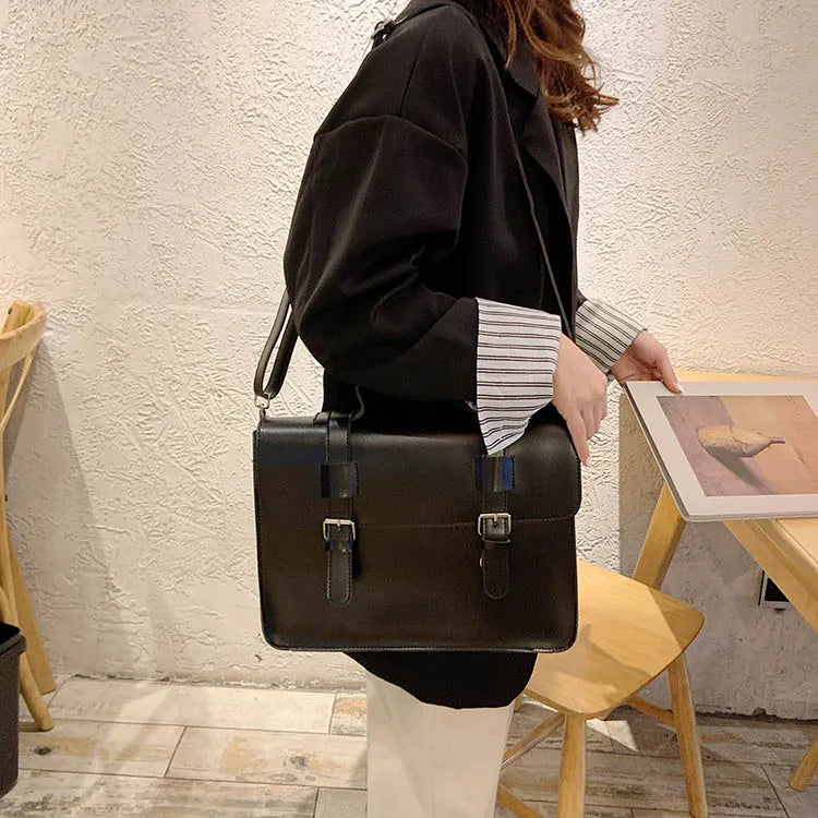 Women PU Leather Crossbody Bag Shoulder Travel Handbag