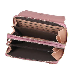 Mini Crossbody Shoulder Bag for Women with High Cell Phone Pocket