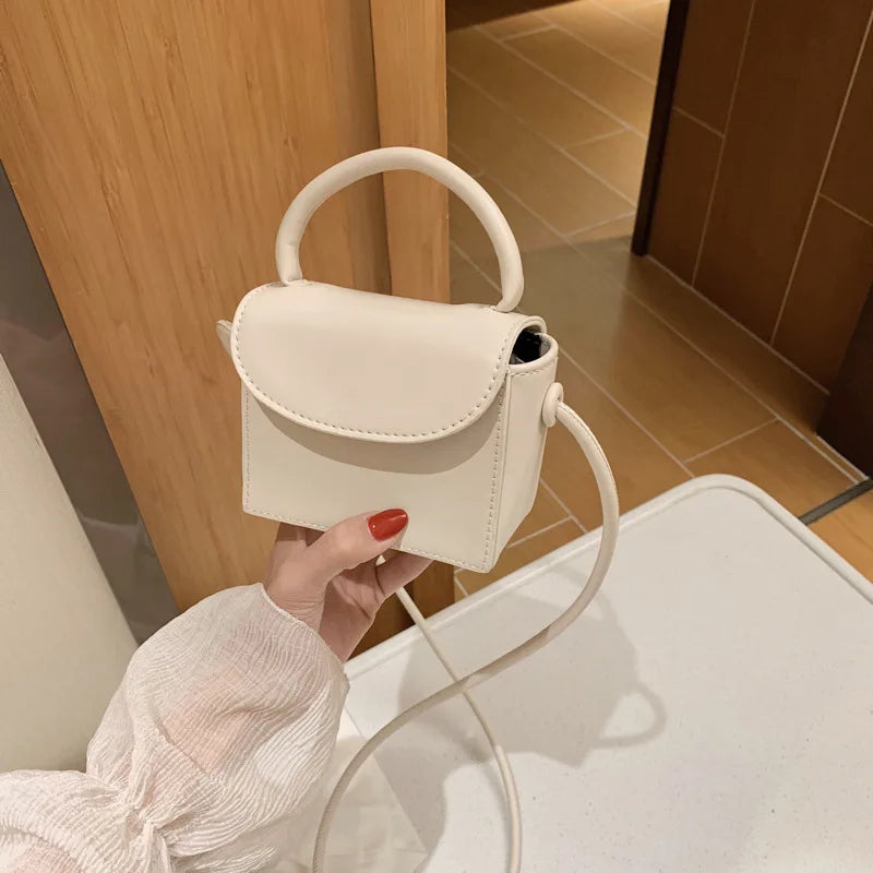 Mini Handbag Spring Summer Single Shoulder Bag Texture Diagonal Bag