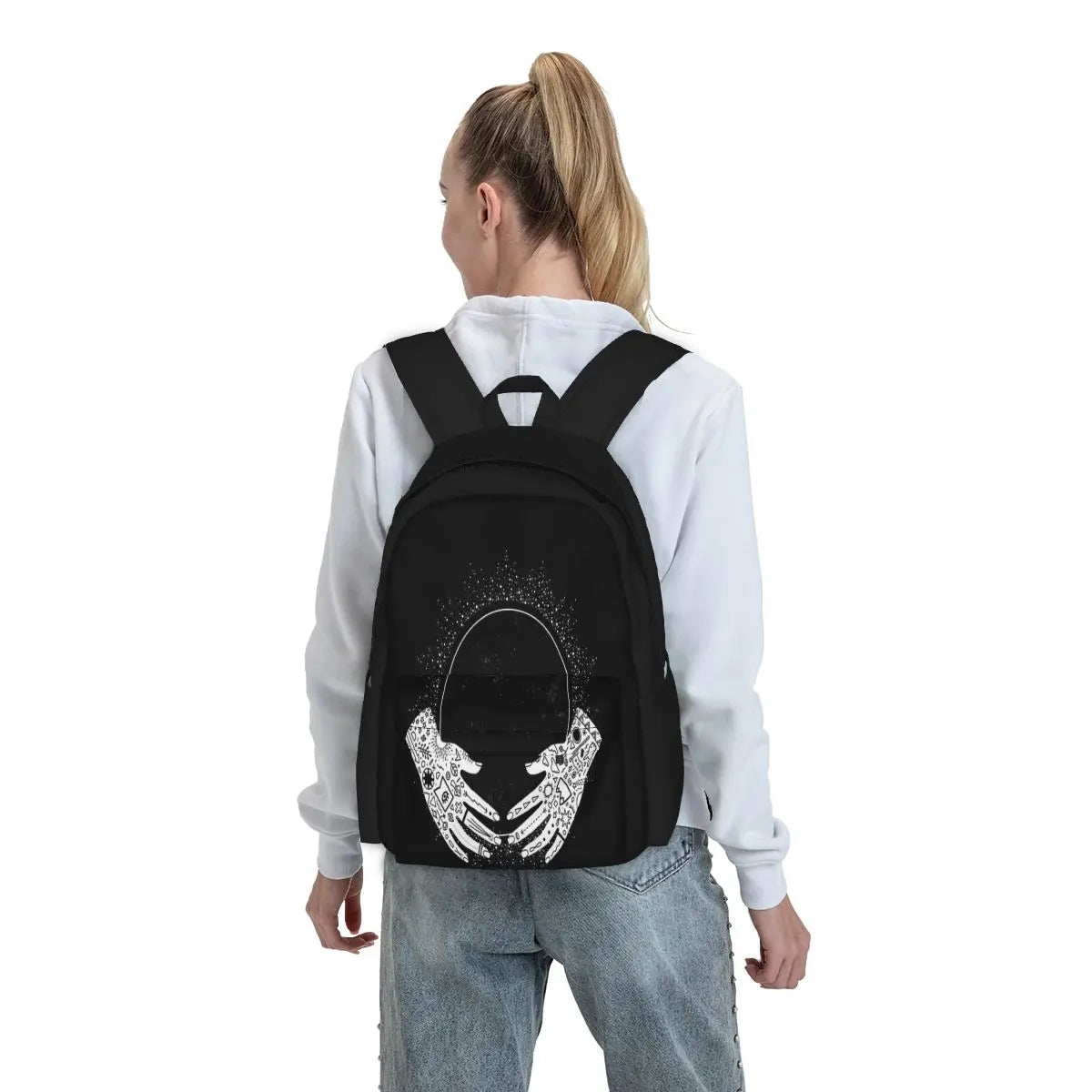 Moon Backpacks Men's & Women's Bag Children's Backpack