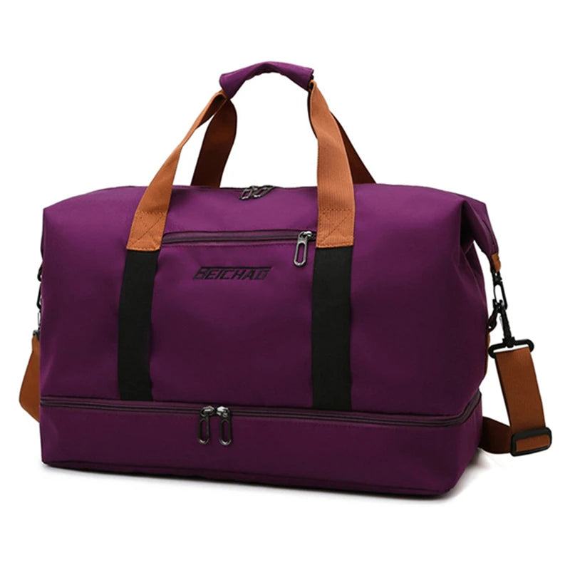 Large Capacity Multifunctional Camping Travel Backpack Gym Duffel Bag