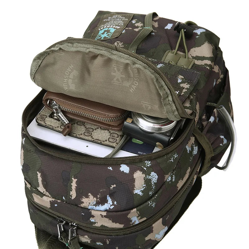 Men's Camouflage Chest Bag Waterproof Shoulder Bag