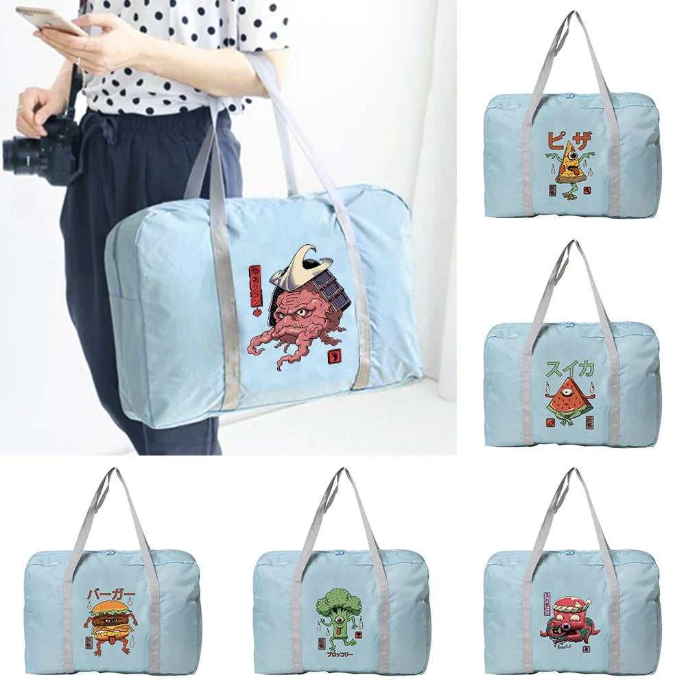 Nylon Foldable Travel Bag WaterProof Unisex Large Capacity