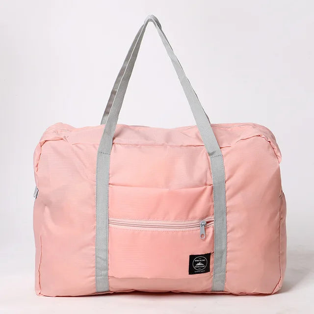 Nylon Foldable Travel Bags Large Capacity Unisex