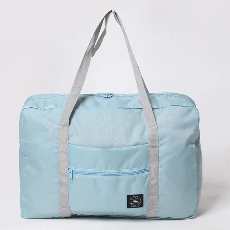 Nylon Foldable Travel Bags Large Capacity Unisex