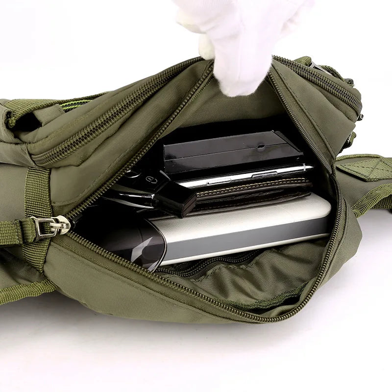 Nylon Outdoor Sports Waterproof Shoulder Messenger Bag