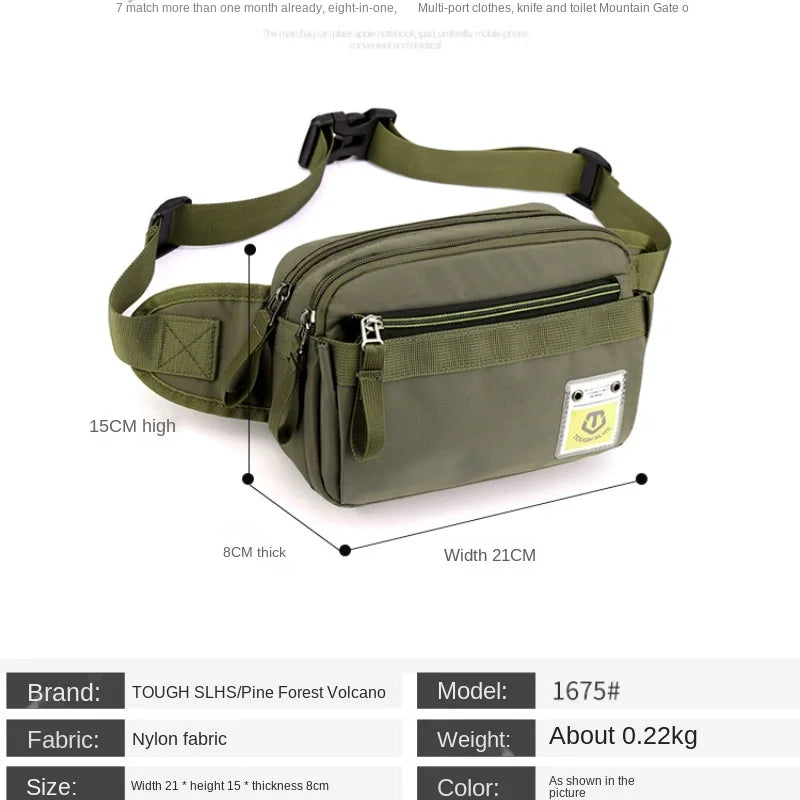 Nylon Outdoor Sports Waterproof Shoulder Messenger Bag