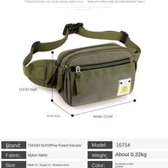 Nylon Outdoor Sports Waterproof Shoulder Messenger Bag