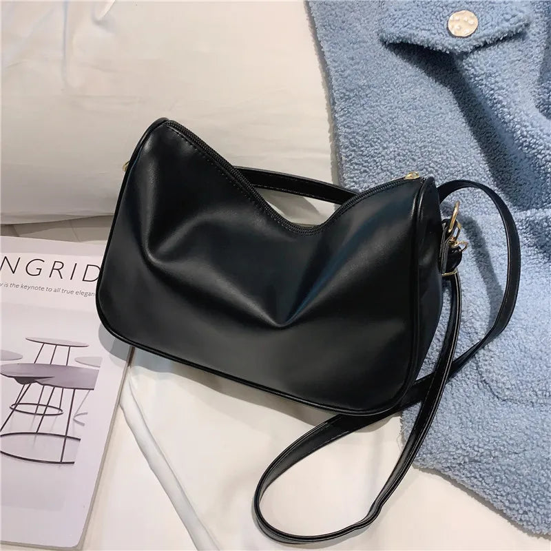 Summer Crossbody Bags for Women PU Leather Lady Shoulder Handbags
