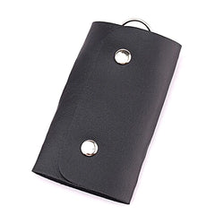 Leather Keychain Holder Bag Car Key Wallet Cover