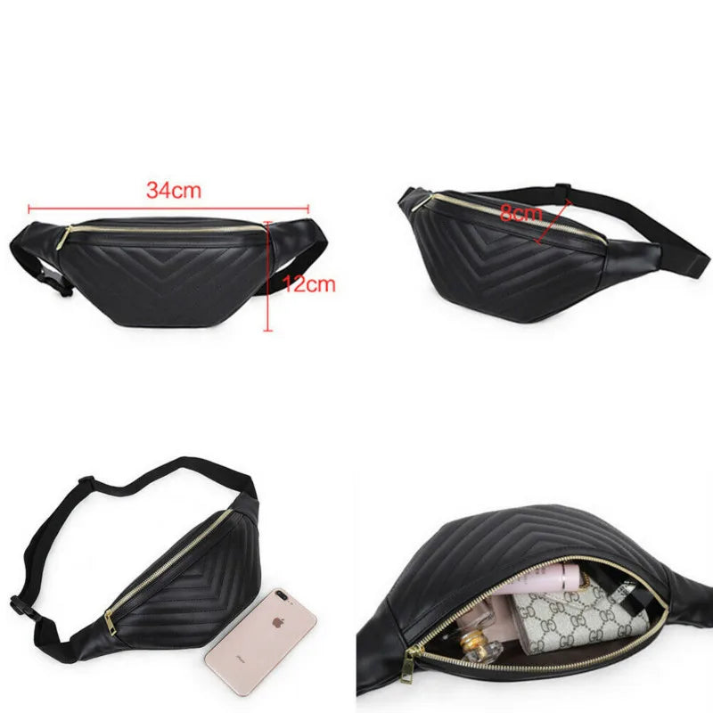 Stylish Waist Bag Travel Holiday Party Bag Purse Chest Bag