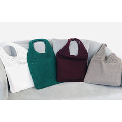 Vintage Hollow Knitting Handbag Shoulder Bag Wool Totes Bag