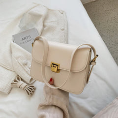 Retro Women PU Leather Shoulder Bags Flap Crossbody Bags