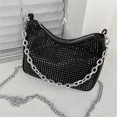 Rhinestone Handbag Diamonds Shoulder Purse Crossbody Bag