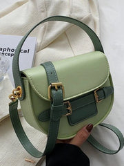 Women's PU Leather Crossbody Shoulder Bag Small Handbag