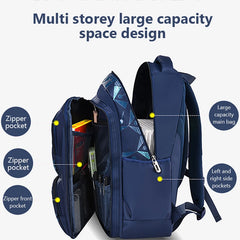 Boys Orthopedic School Bag Waterproof Nylon Book Bag