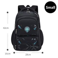 Boys Orthopedic School Bag Waterproof Nylon Book Bag