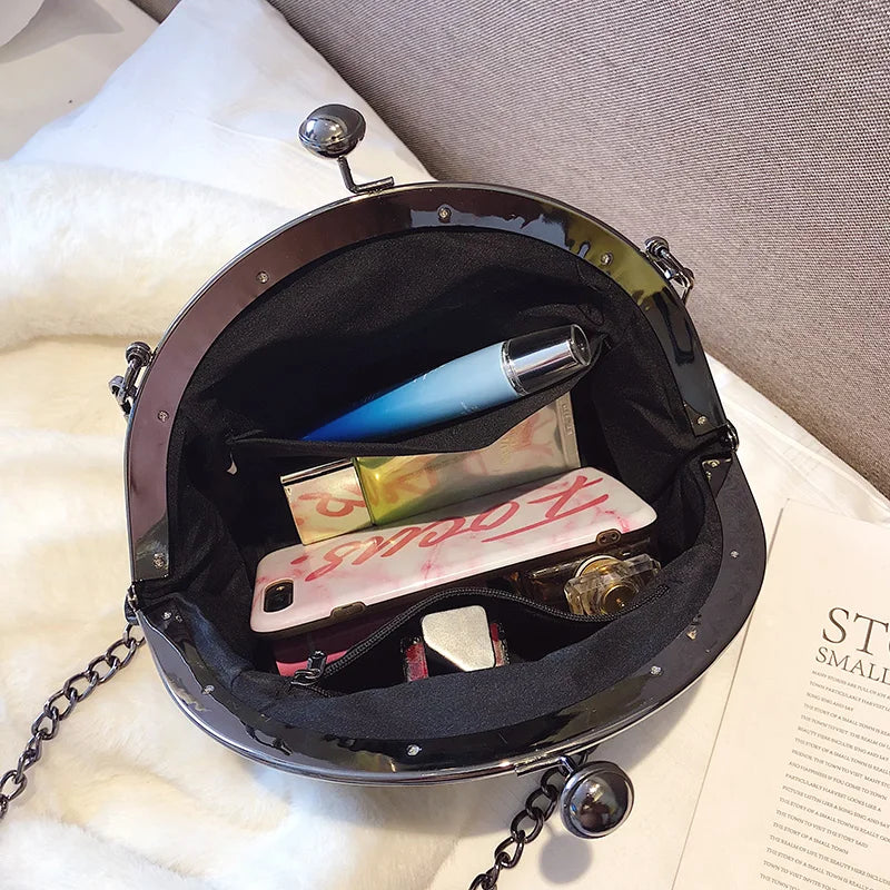 Shell Handbags Messenger Bag for Women Tassel Bag Girl Bolsa Crossbody Bags