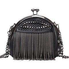 Shell Handbags Messenger Bag for Women Tassel Bag Girl Bolsa Crossbody Bags