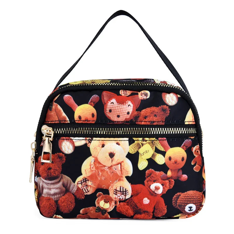 Women's Shoulder Bag Crossbody Messenger Phone Purse Waterproof Nylon Handbag