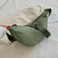 Small Nylon Messenger Shoulder Bag for Women