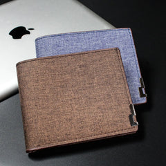 Youth Denim Wallet Multi-slot Large Capacity Horizontal Wallet