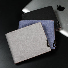 Youth Denim Wallet Multi-slot Large Capacity Horizontal Wallet