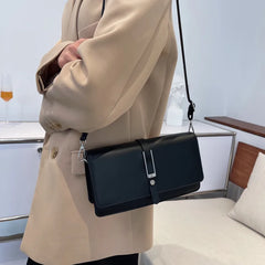 Square Pu Leather Crossbody Shoulder Bags for Women