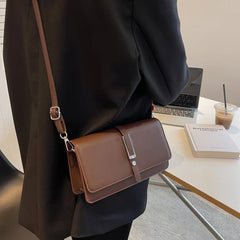 Square Pu Leather Crossbody Shoulder Bags for Women