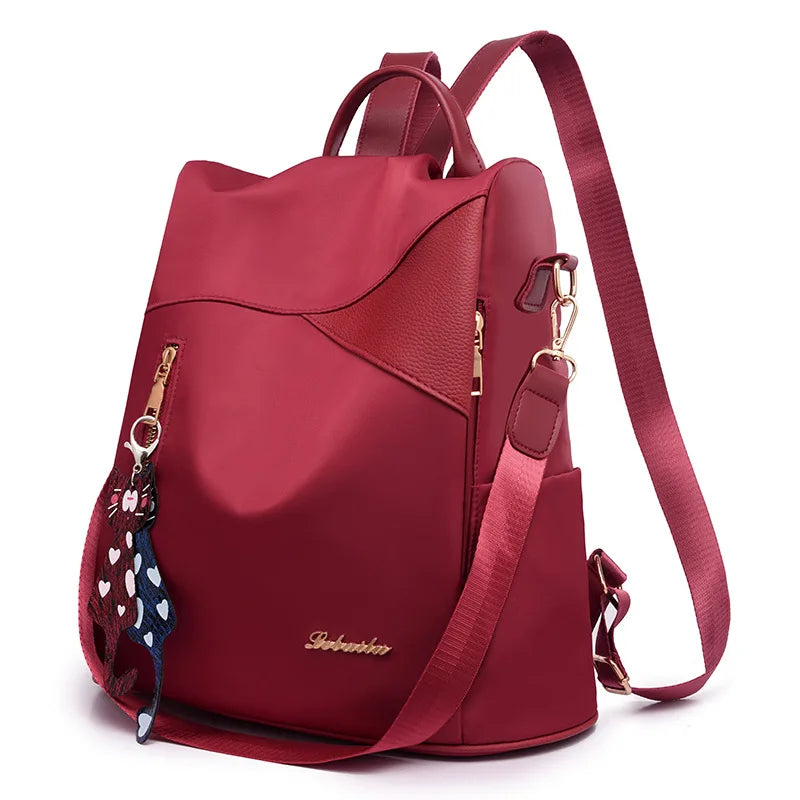 Ladies Backpack Student Anti-theft Sequins College Bag