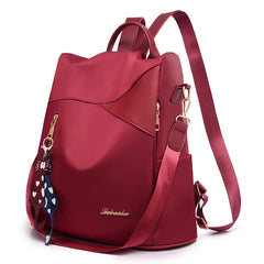 Ladies Backpack Student Anti-theft Sequins College Bag