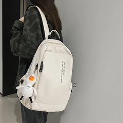 Simple Women Backpack Waterproof Schoolbag College Student Backpacks