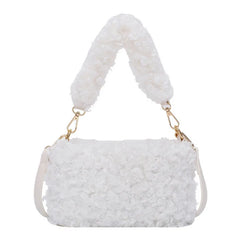 Plush Small Square Bag Shoulder Bag