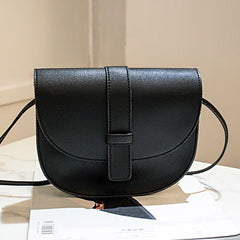 Small Flap Crossbody Bag PU Leather Shoulder Messenger Handbag for Women