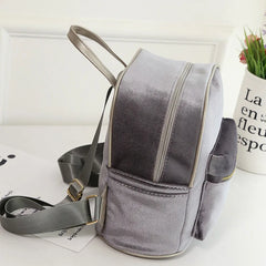 Teen Girls' Mini Backpack Vintage Style Small Rucksack