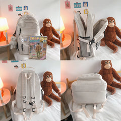 High Cap Women Backpack Travel Mochila
