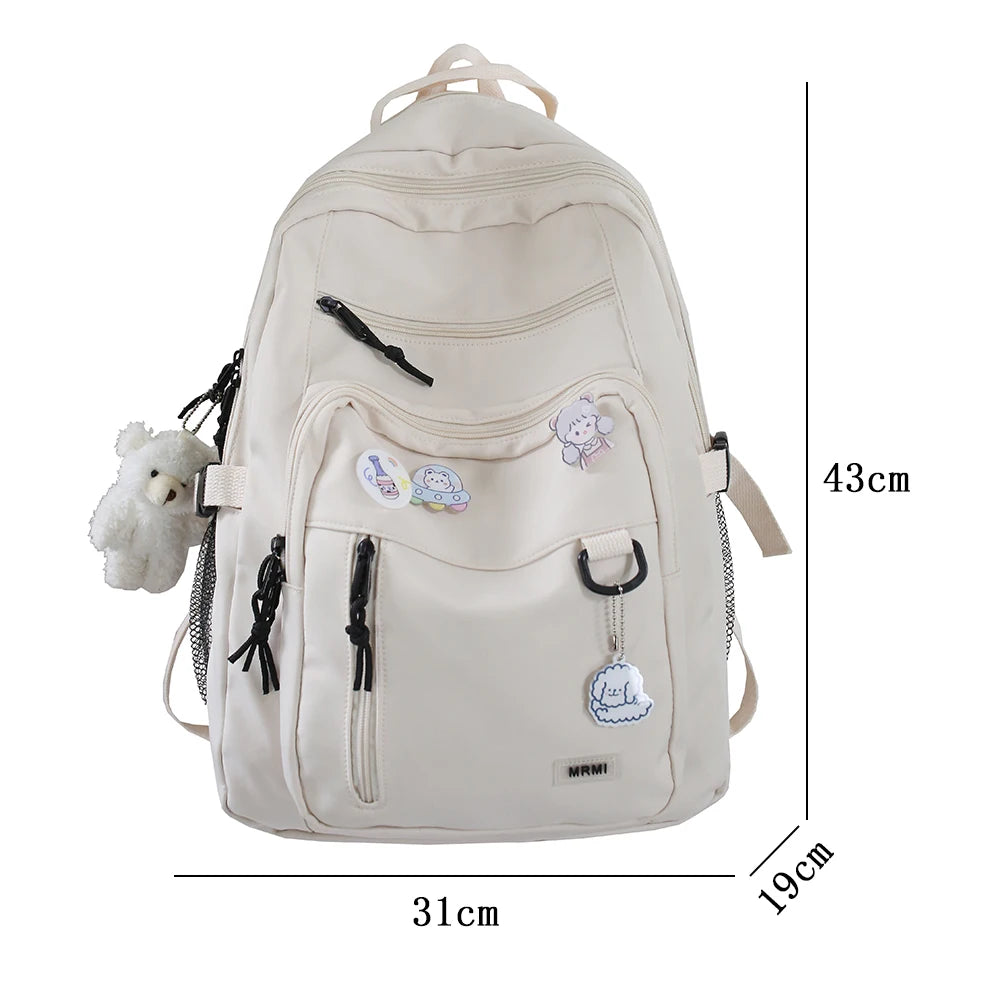 High Cap Women Backpack Travel Mochila