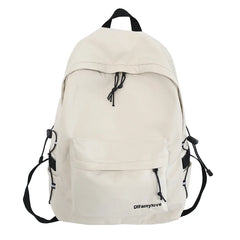 Solid Women Rucksack Large School Bag Backpack Teenage Girls